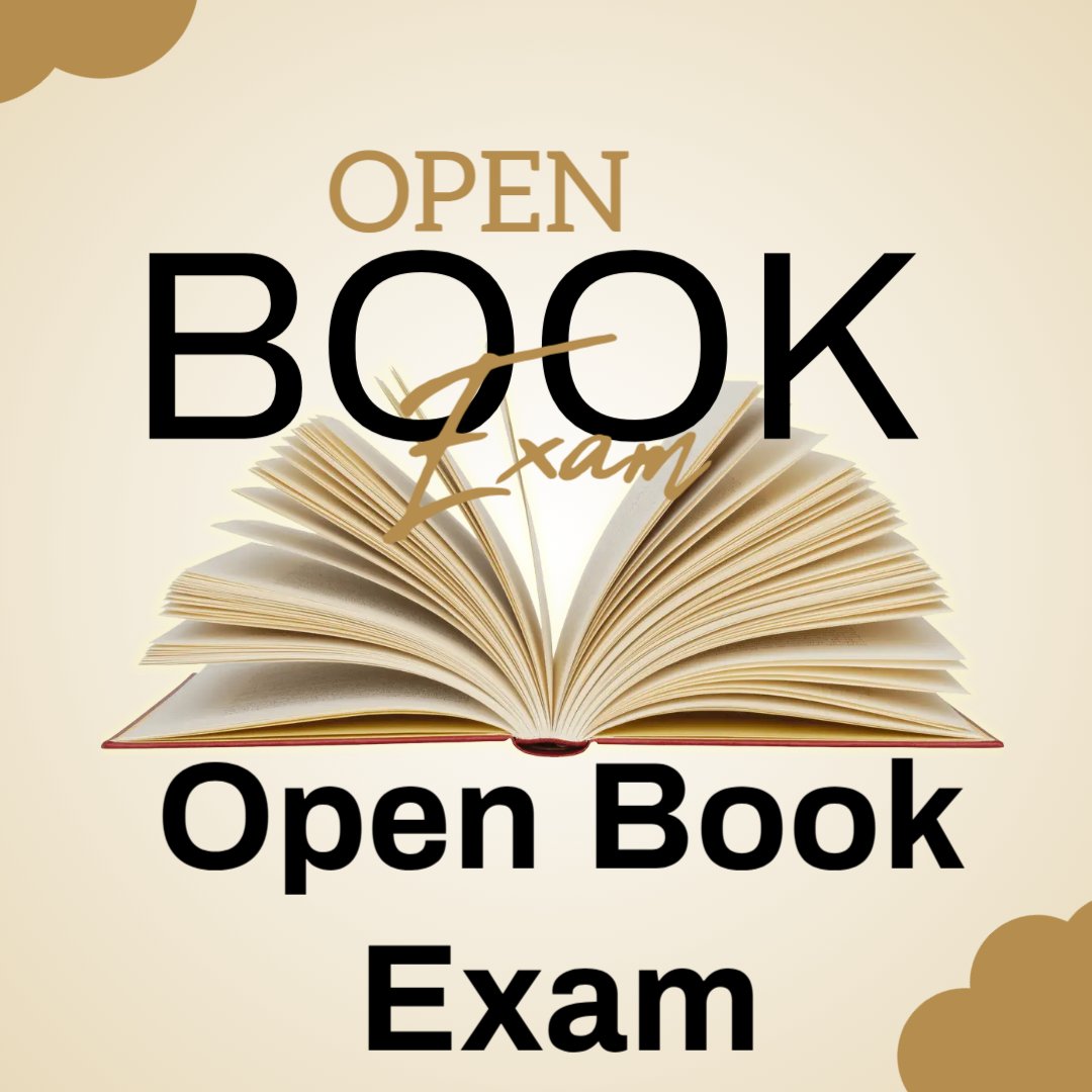 Open book exam